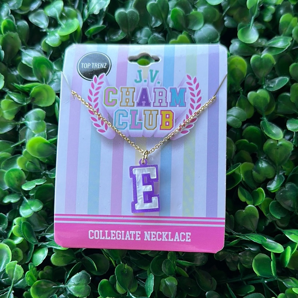 Purple Collegiate Necklace